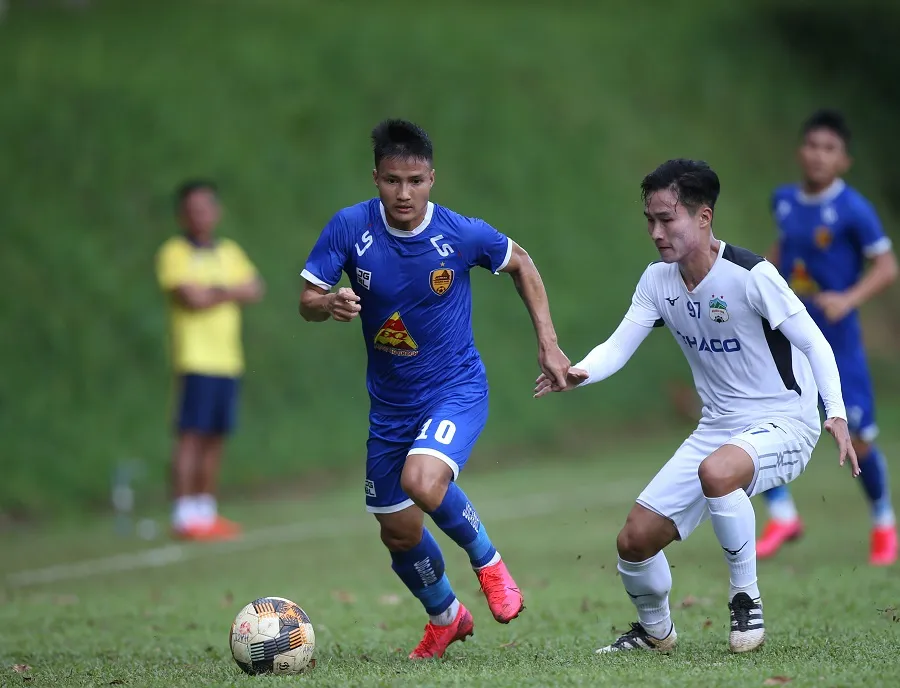 CLB Quảng Nam thắng HA.GL 4-3: Ý nghĩa vượt xa một trận đấu tập! ảnh 1