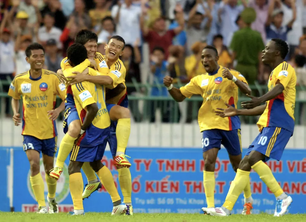 Đồng Tháp từng là một thế lực của bóng đá phía Nam