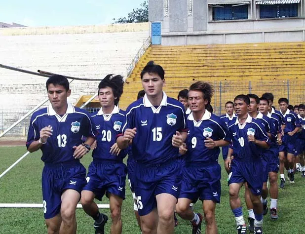 Kiatisak giai đoạn thi đấu cho HA.GL. Ảnh: Quốc Cường