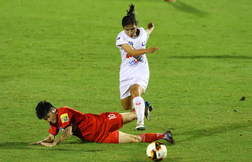 Giải bóng đá nữ VĐQG 2020: Hà Nội I tiếp tục tạo áp lực lên đội chủ nhà ảnh 1