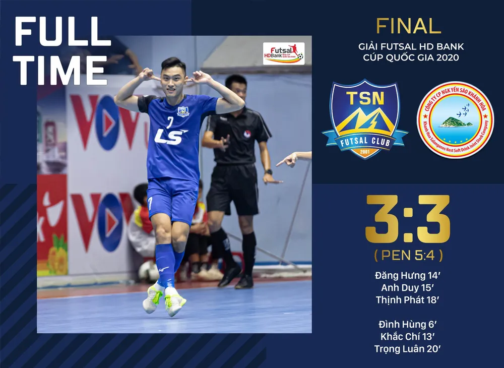 Thái Sơn Nam thắng kịch tính SS.Khánh Hòa trong trận chung kết