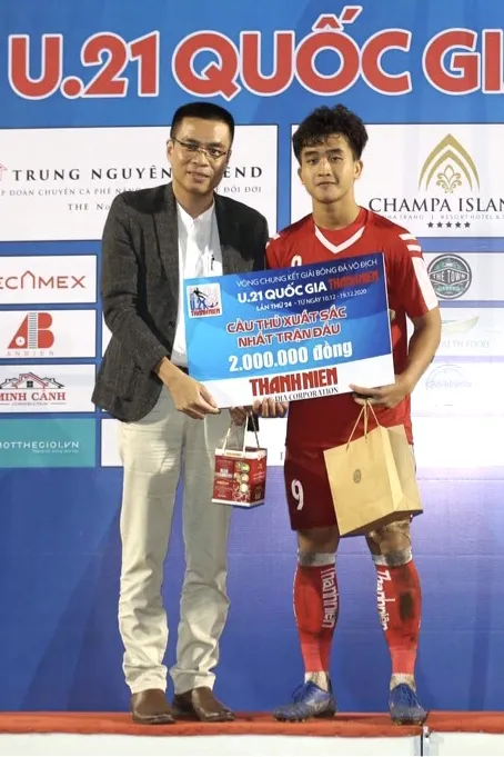 VCK U21 Quốc gia 2020: Danh Trung đã ghi bàn! ảnh 1