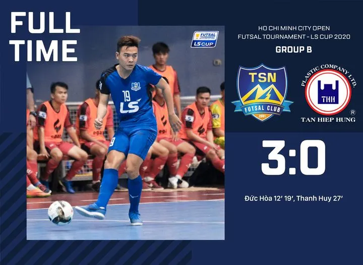 Thái Sơn Nam thắng Tân Hiệp Hưng ở trận ra quân