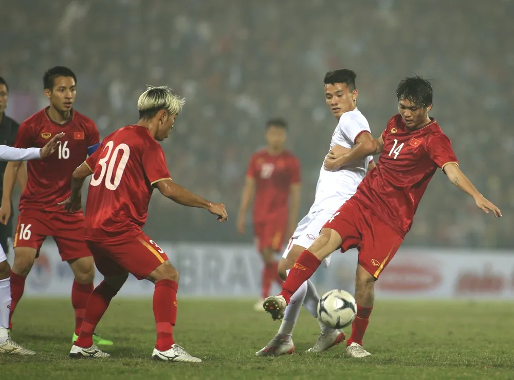 Quang Hải ghi siêu phẩm nhưng đội tuyển Quốc gia vẫn hòa U22 ảnh 2