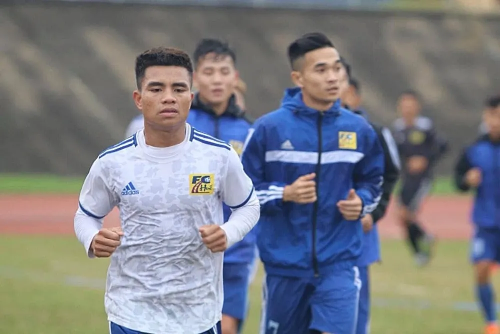 Đội Huế trong buổi tập khai Xuân sáng mùng 4 Tết 