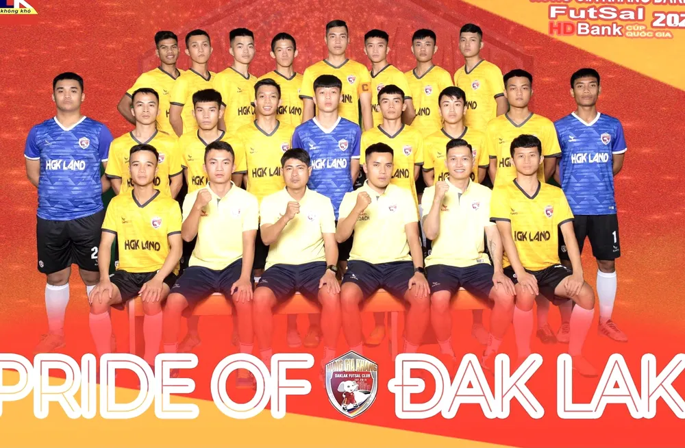 Futsal HGK.Đắk Lắk: quyết tạo kỳ tích bằng... cây nhà lá vườn ảnh 1