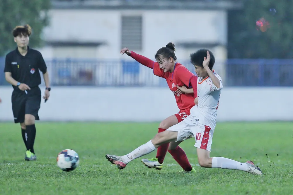 Đội U19 nữ TPHCM giành 1 điểm vào phút cuối ảnh 5