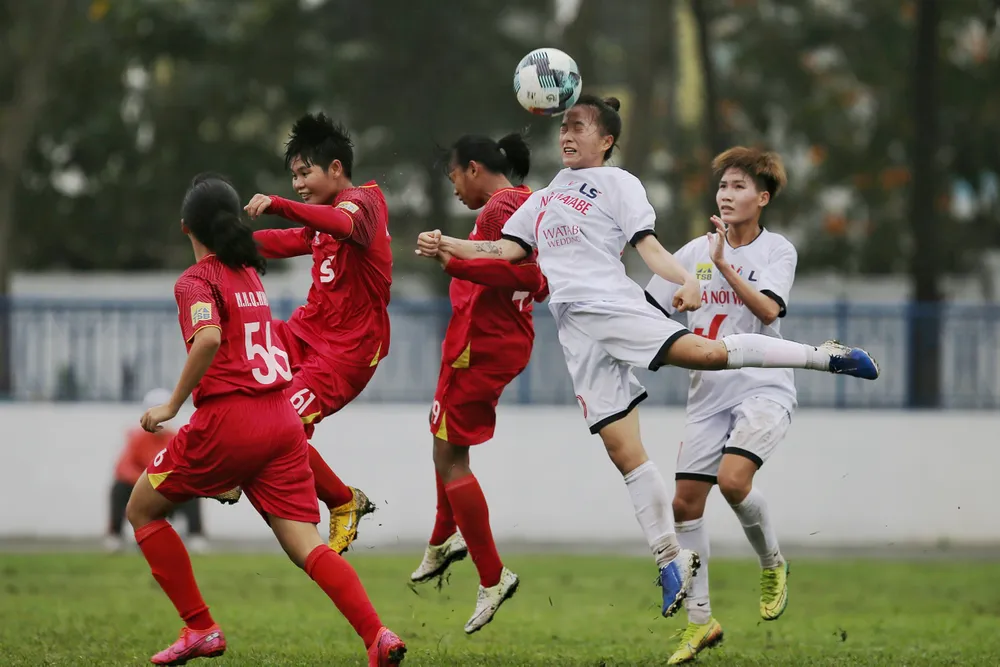 Đội U19 nữ TPHCM giành 1 điểm vào phút cuối ảnh 6