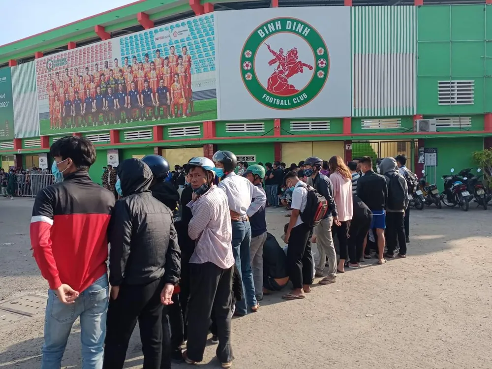 Sân Quy Nhơn đón LS V-League 2021: Khát vọng bóng đá đỉnh cao ảnh 3