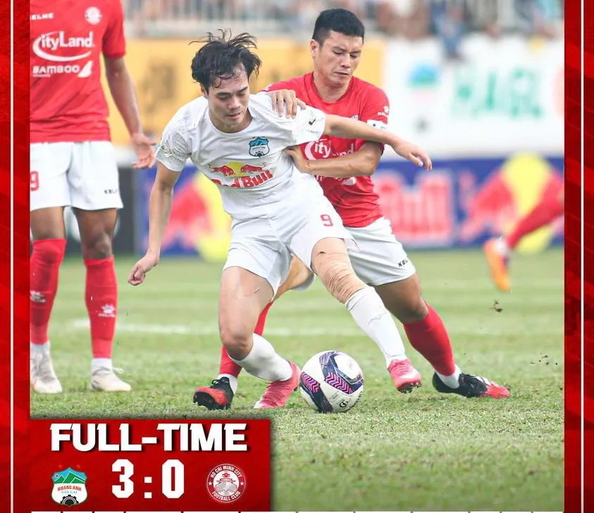 HA.GL – CLB TPHCM 3-0: Đội khách tiếp tục ‘chìm sâu’ ảnh 2