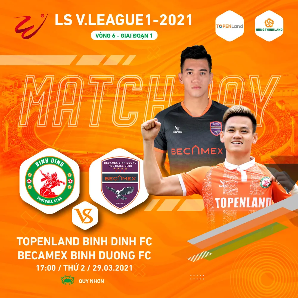 T.Bình Định – B.Bình Dương (17g, ngày 29-3): Cân tài cân sức ảnh 1