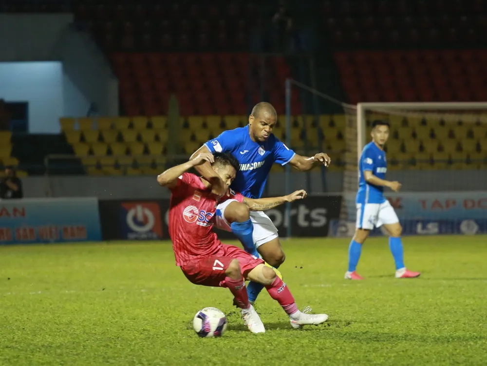Than Quảng Ninh lên đầu bảng, Sài Gòn FC ‘đội sổ’ ảnh 1