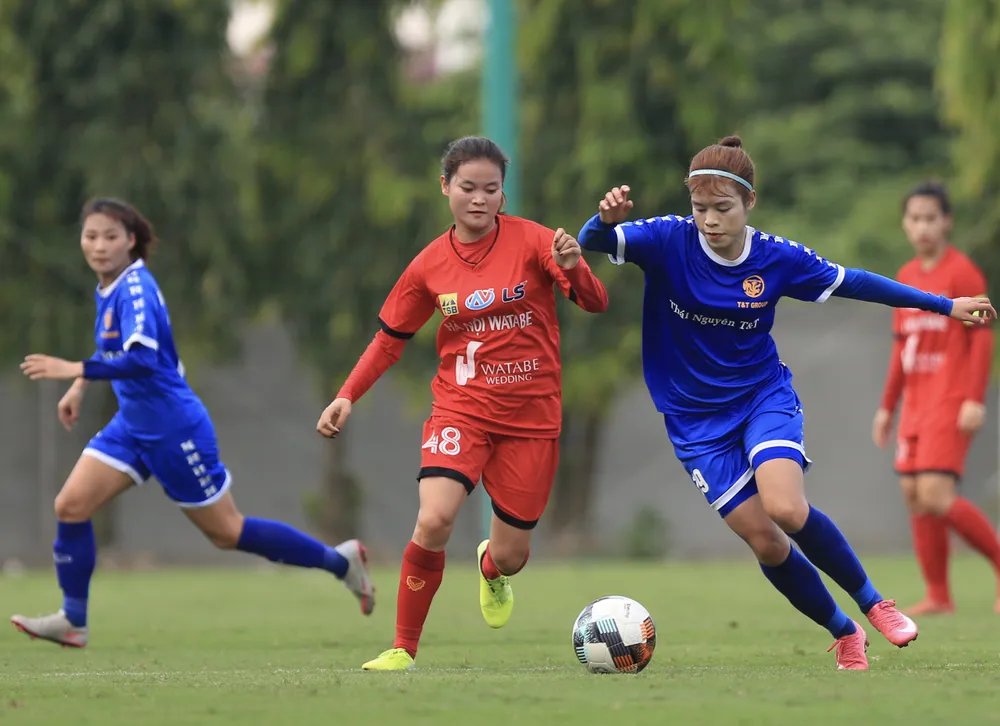 Xác định đội đầu tiên vào chung kết giải bóng đá nữ Cúp quốc gia 2021 ảnh 1