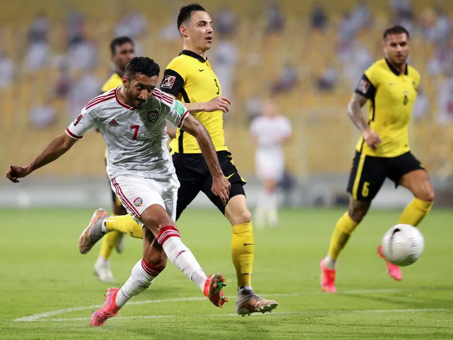 Ali Mabkhout. Ảnh: The National