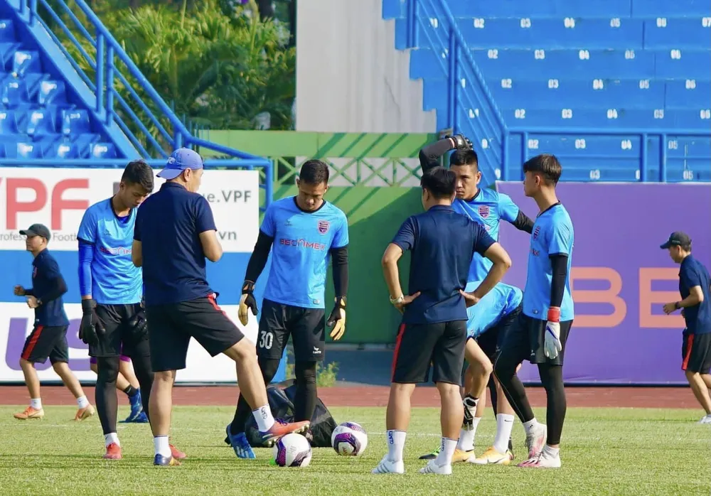 Becamex Bình Dương sẽ ngưng tập luyện sau ngày 18-7