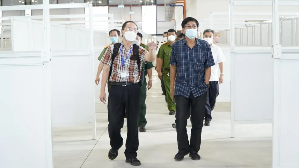 Bệnh viện dã chiến 1.500 giường ở Bình Dương đi vào hoạt động ảnh 1