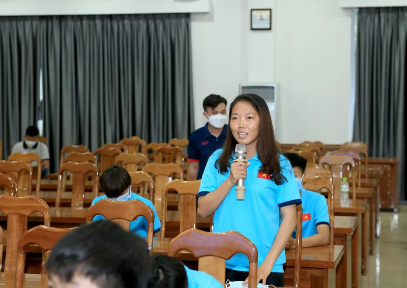 Chủ tịch VFF gặp mặt, động viên các đội tuyển ảnh 1