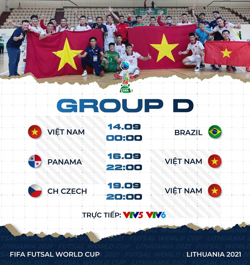 Trưởng đoàn Trần Anh Tú tin tưởng đội futsal Việt Nam sẽ qua được vòng bảng ảnh 2