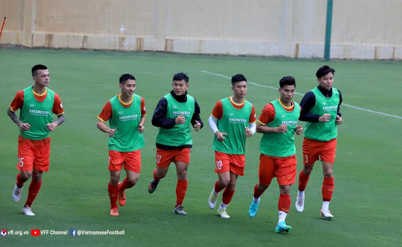 Đội tuyển Việt Nam hội quân ảnh 4