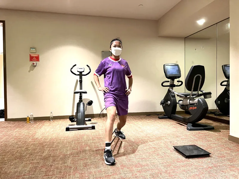 HLV Mai Đức Chung hy vọng sẽ có nhiều cầu thủ ở buổi tập tối 20-1 ảnh 2