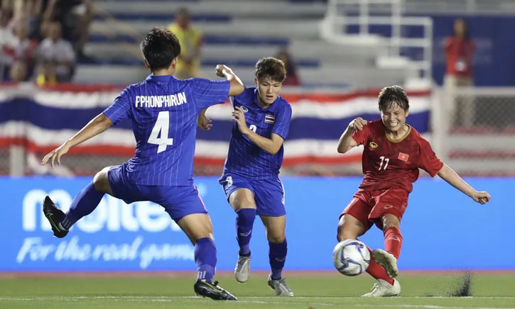 Việt Nam đã vượt qua Thái Lan ở SEA Games 2019 và AFF Cup nữ trong những giải đấu gần đây