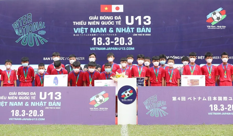 TPHCM đăng quang ở giải bóng đá U13 Việt Nam – Nhật Bản ảnh 3