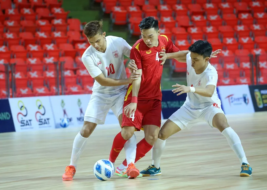 Đội tuyển futsal Việt Nam bị Myanmar cầm hòa trong trận ra quân ảnh 1