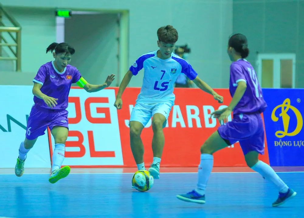 Đội futsal nữ Việt Nam chốt danh sách 16 cầu thủ dự SEA Games 31 ảnh 1