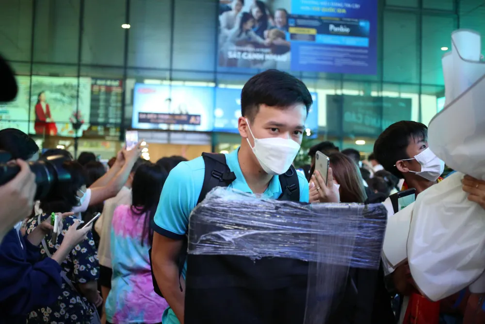 Đội tuyển Việt Nam vào TPHCM ảnh 3