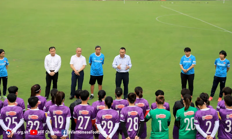 Đội tuyển nữ Việt Nam chuẩn bị chinh phục mục tiêu mới