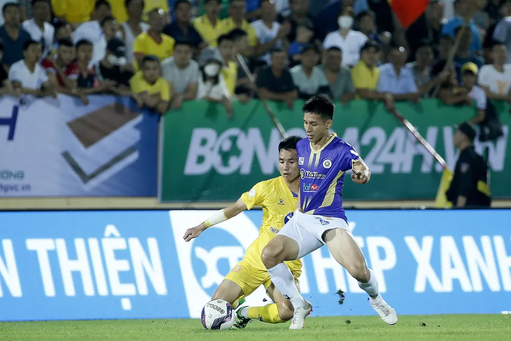 Nam Định bất phân thắng bại cùng CLB Hà Nội ảnh 1