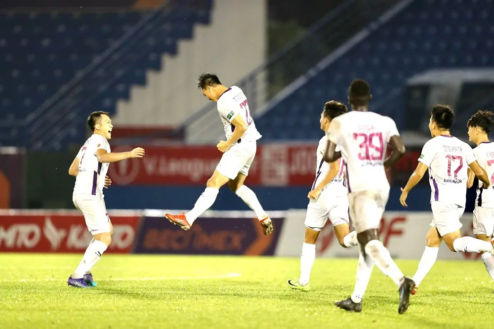 Tiến Linh ghi bàn, B.Bình Dương vẫn bị Đà Nẵng cầm hòa ảnh 1