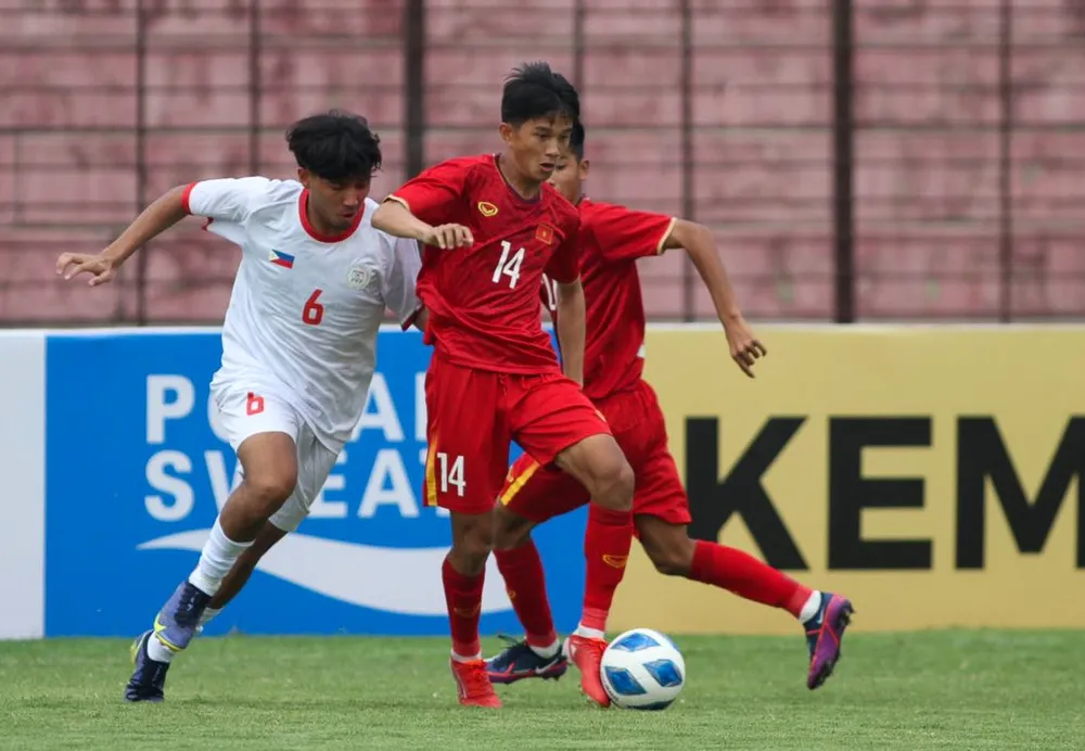 U16 Việt Nam thắng trận thứ 2 tại giải Đông Nam Á ảnh 1