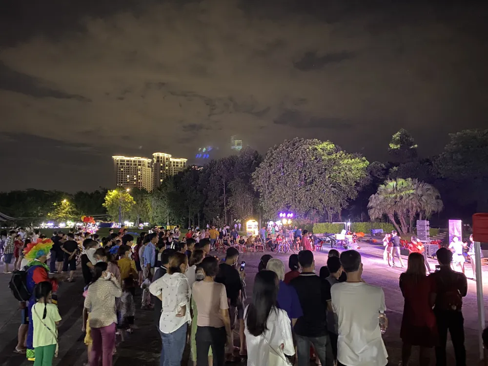 Sân chơi ngày càng thu hút đông đảo bạn trẻ nhờ vào chương trình đa dạng