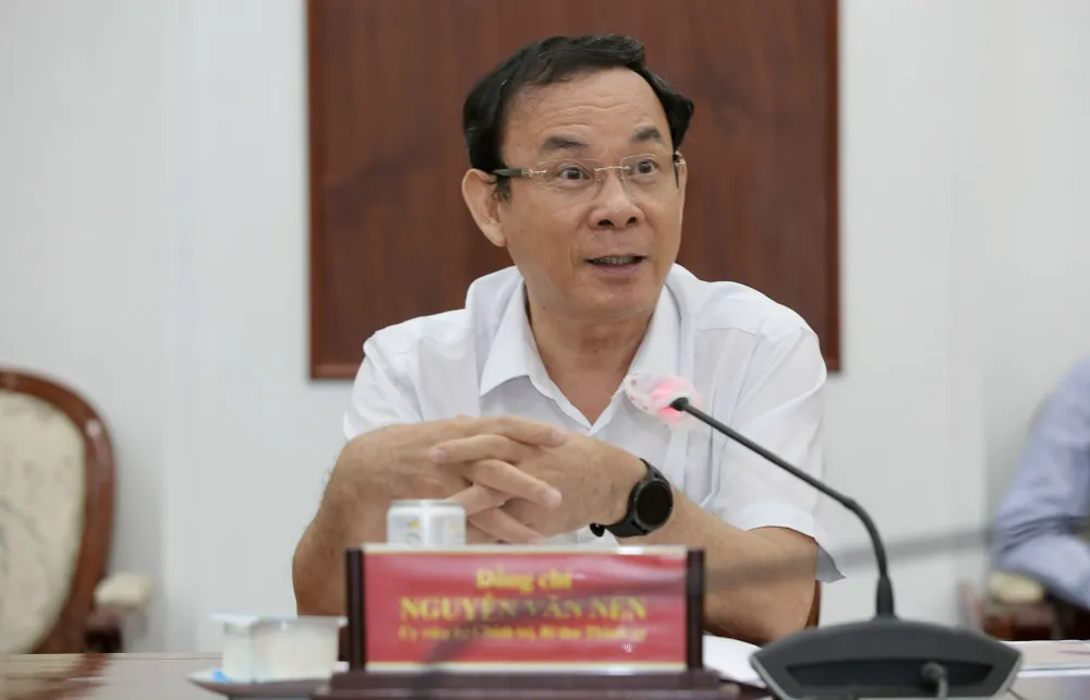 Lãnh đạo TPHCM gặp gỡ đại diện hai đội bóng của TPHCM ảnh 3