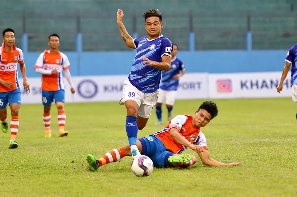 Khánh Hòa đã vượt qua BR-VT trong trận lượt đi trên sân Nha Trang
