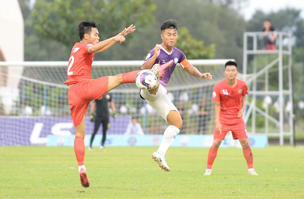 Khánh Hòa đang thể hiện phong độ ổn định để thẳng tiến trong tốp đầu