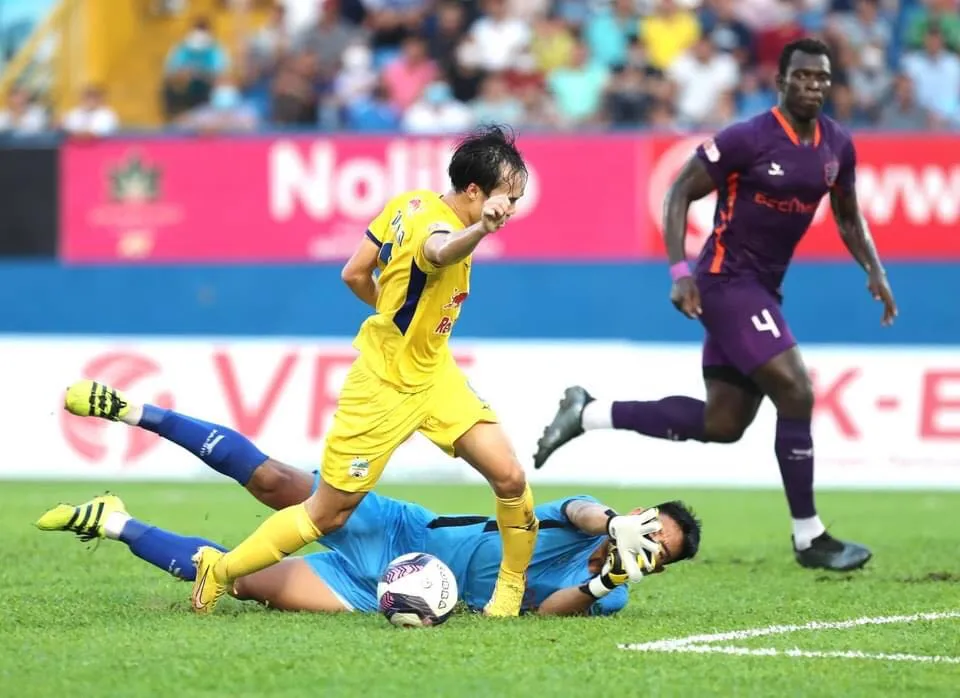 Trọng tài đúng khi xác định thủ môn Bình Dương không phạm lỗi với Văn Toàn ảnh 2
