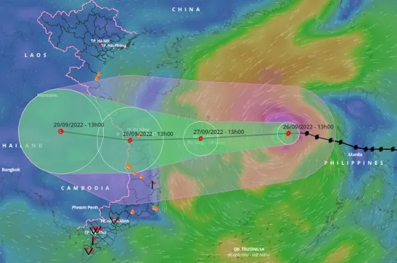 Hoãn 2 trận giải hạng Nhất 2022 vì bão số 4