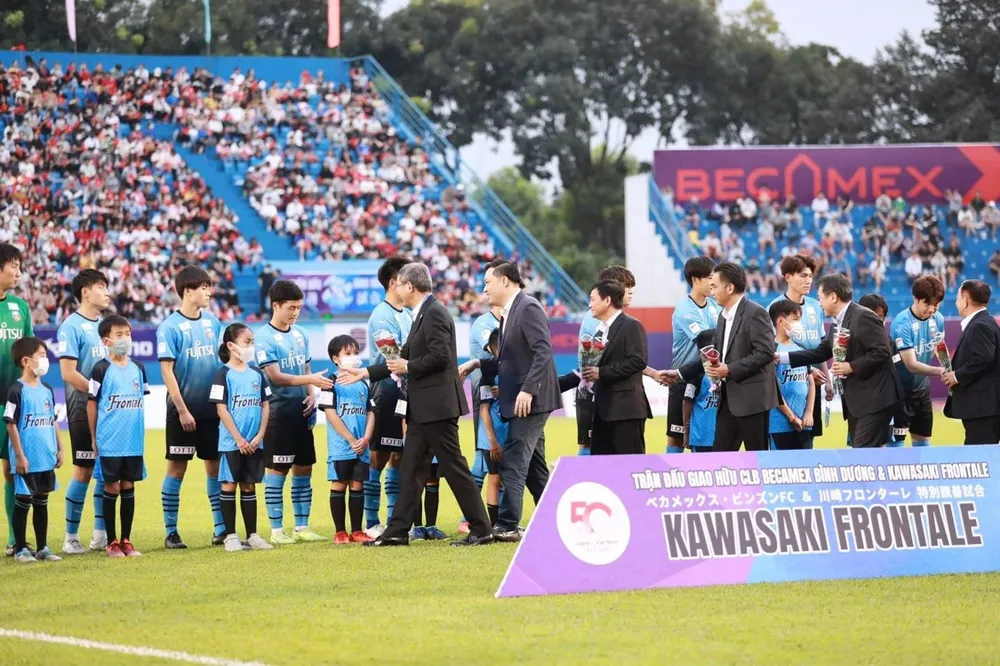 Có sự tăng cường Vua phá lưới V-League 2022, Bình Dương cũng không thể thắng Kawasaki Frontale ảnh 3