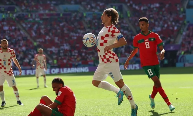 Đương kim Á quân Croatia bị Morocco cầm hòa ở trận ra quân ảnh 1