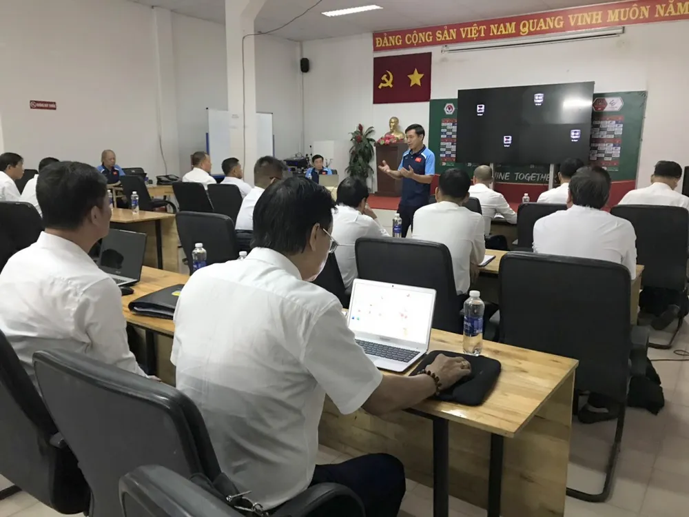 Các Giám sát, Trọng tài tham dự lớp học tại TPHCM