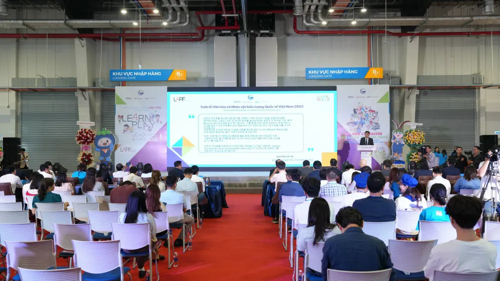 Toàn cảnh buổi Lễ khai mạc Tuần Lễ Văn Hoá &amp; Nhân Vật Biểu Tượng Quốc Tế Việt Nam 2023