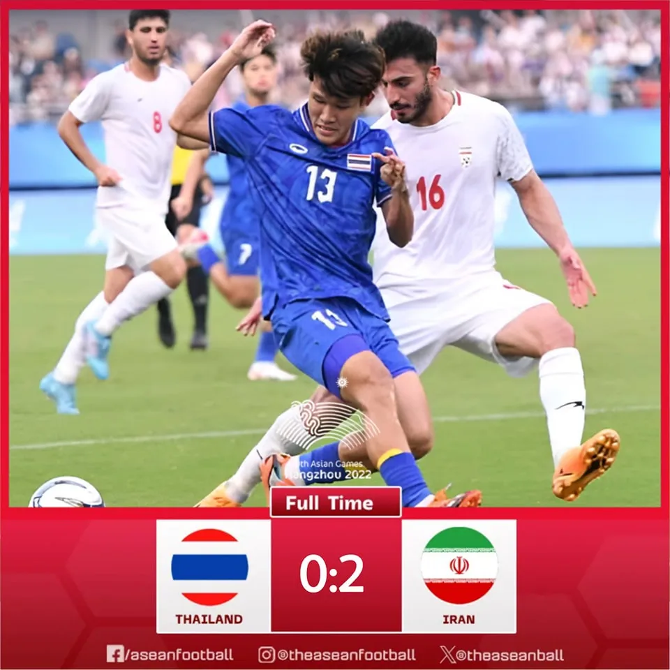 Thái Lan trở thành đại diện thứ 2 của Đông Nam Á bị loại