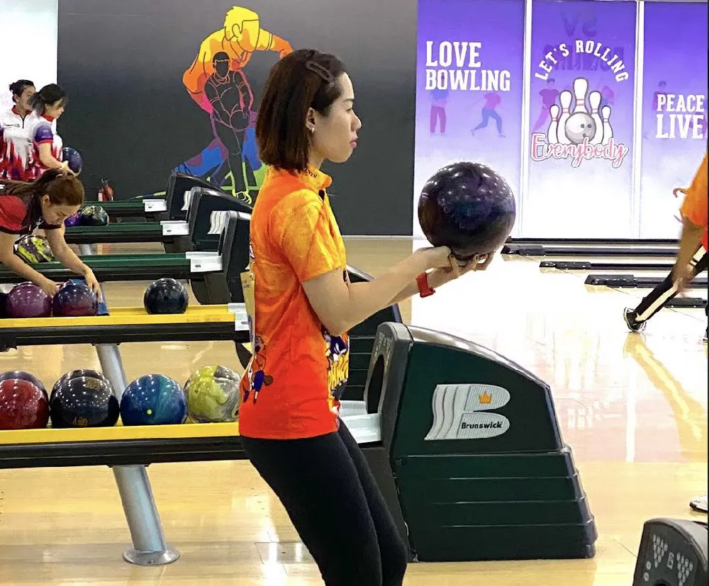 Nguyễn Thúy Uyên giành HCV nội dung đơn nữ (dầu ngắn)