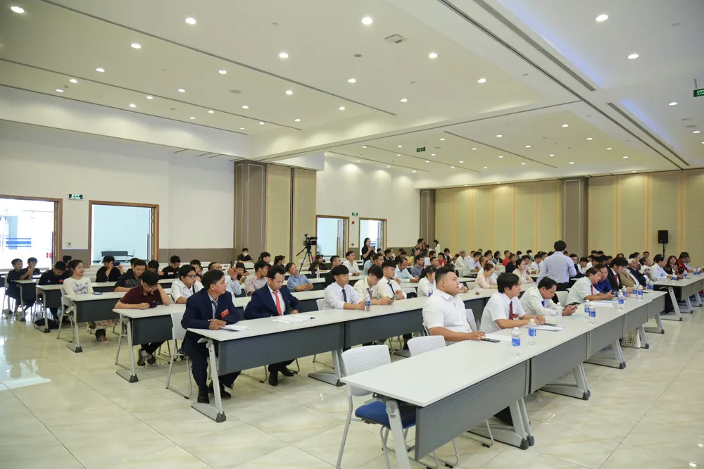 Toàn cảnh Đại hội đại biểu Liên đoàn Võ thuật cổ truyền tỉnh Bình Dương, nhiệm kỳ 2023-2028 Toàn cảnh Đại hội đại biểu Liên đoàn Võ thuật cổ truyền tỉnh Bình Dương, nhiệm kỳ 2023-2028