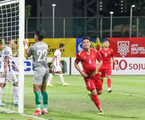 Bùi Tiến Dũng rất có duyên ghi bàn ở đội tuyển Việt Nam