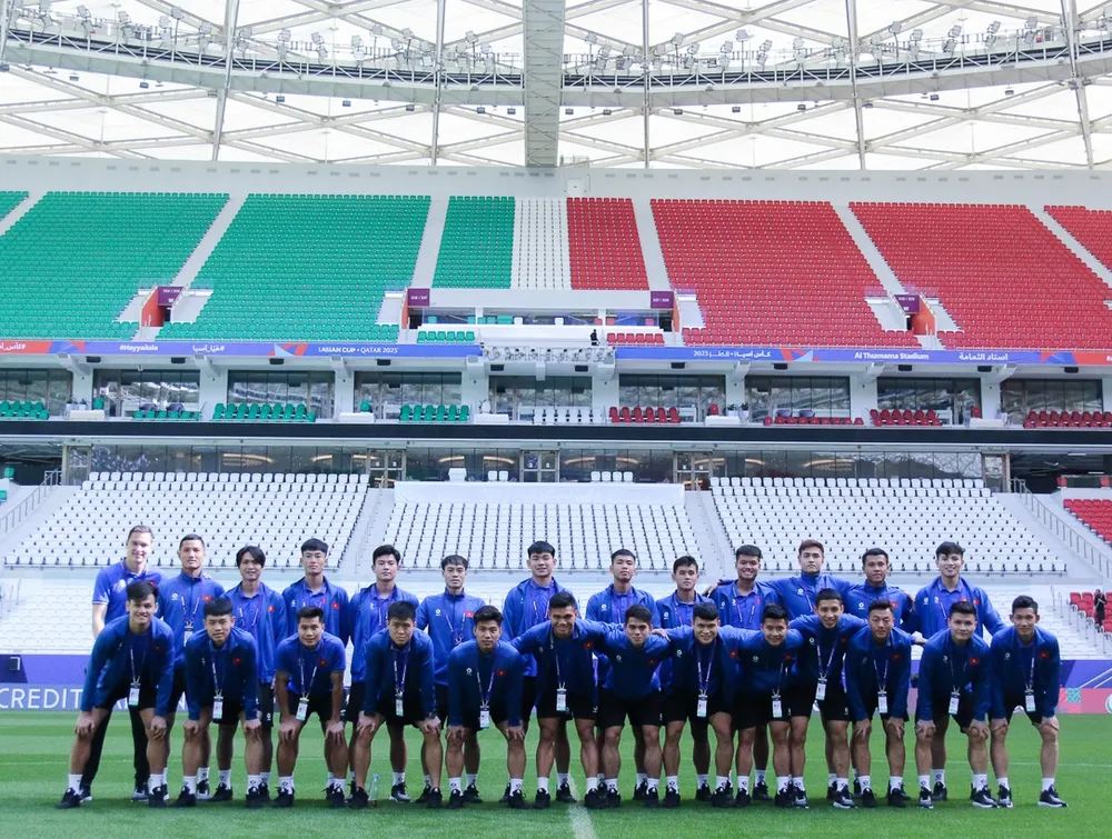 26 cầu thủ đội tuyển Việt Nam tham dự Asian Cup 2023