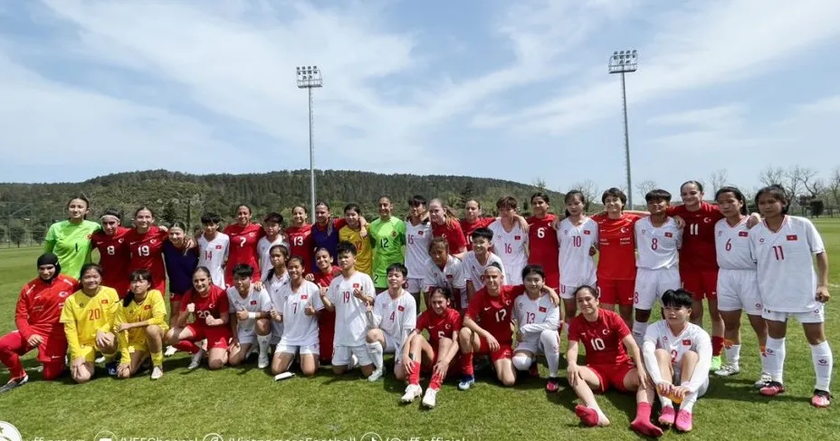 Các cô gái Việt Nam khép lại vòng đấu bảng với vị trí thứ 3