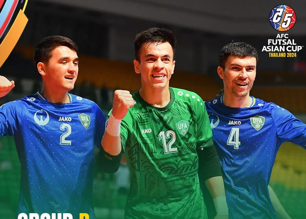Đội chủ nhà của VCK futsal World Cup 2024, Uzbekistan thể hiện phong độ ấn tượng ở VCK futsal châu Á